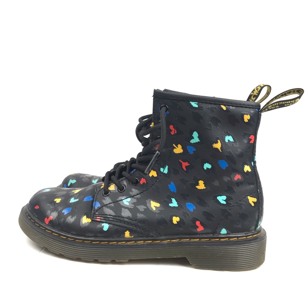 Dr Marten 1460 Hearts Big Kids Youth Combat Boots